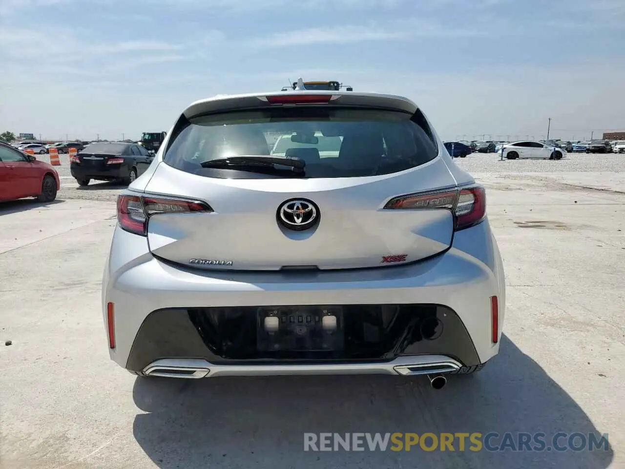 6 Фотография поврежденного автомобиля JTNC4RBE1L3077375 TOYOTA COROLLA 2020