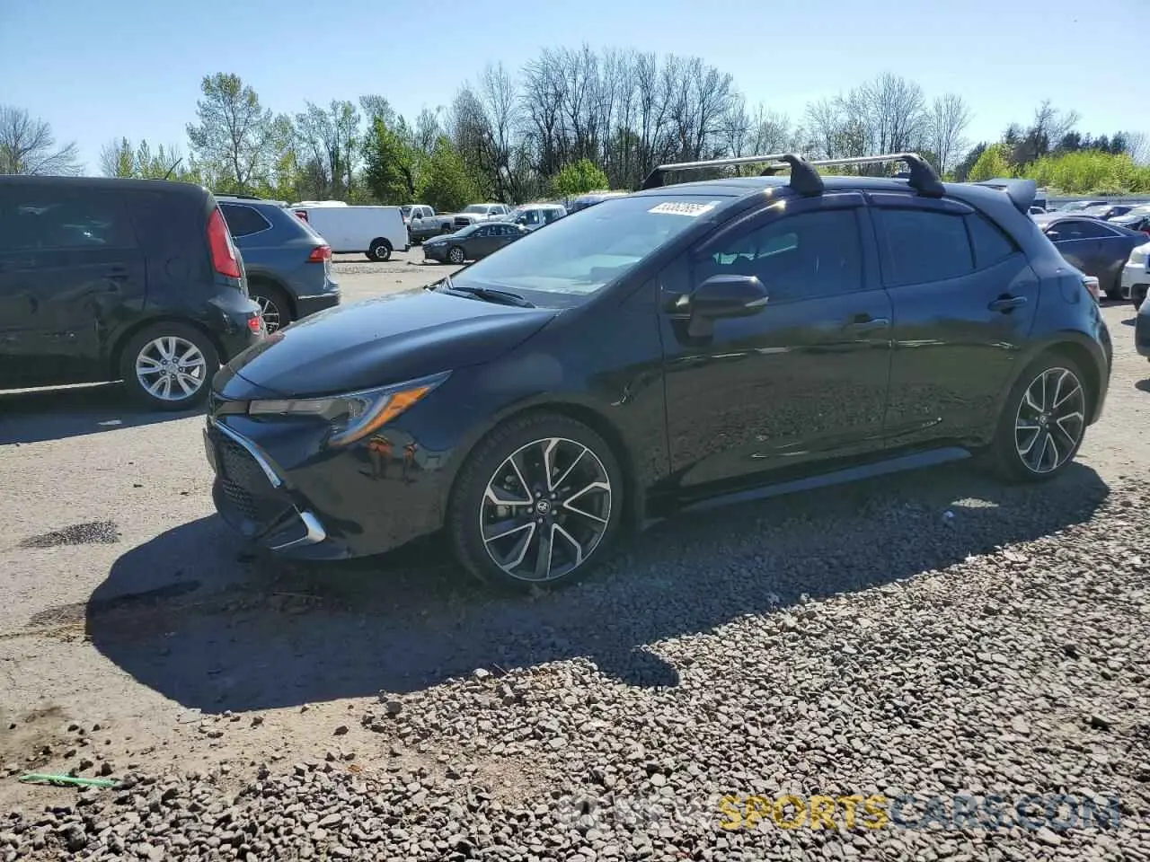 1 Photograph of a damaged car JTNC4RBE1L3096153 TOYOTA COROLLA 2020