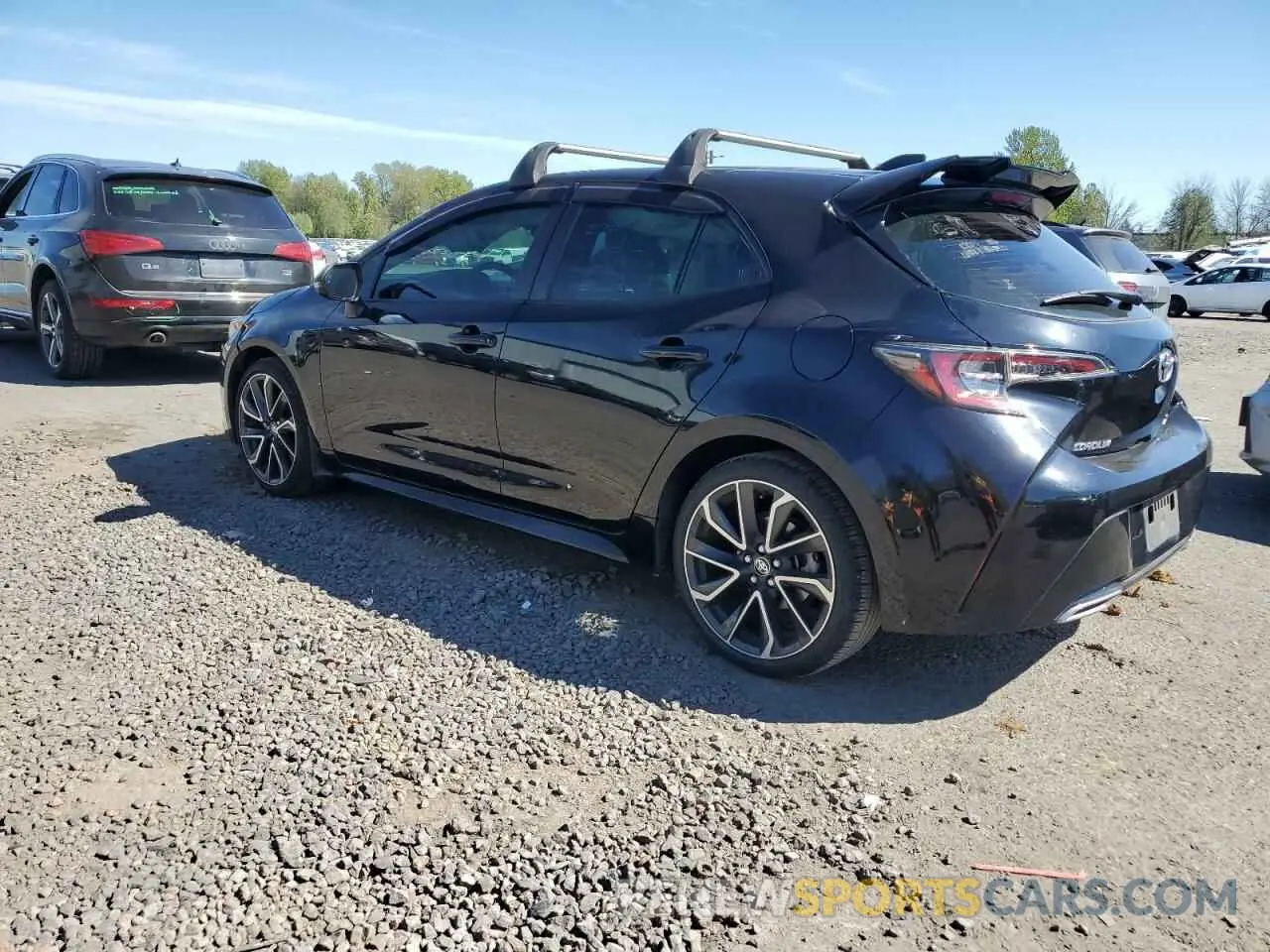 2 Photograph of a damaged car JTNC4RBE1L3096153 TOYOTA COROLLA 2020