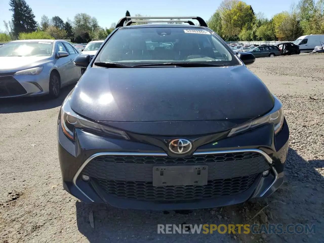 5 Photograph of a damaged car JTNC4RBE1L3096153 TOYOTA COROLLA 2020