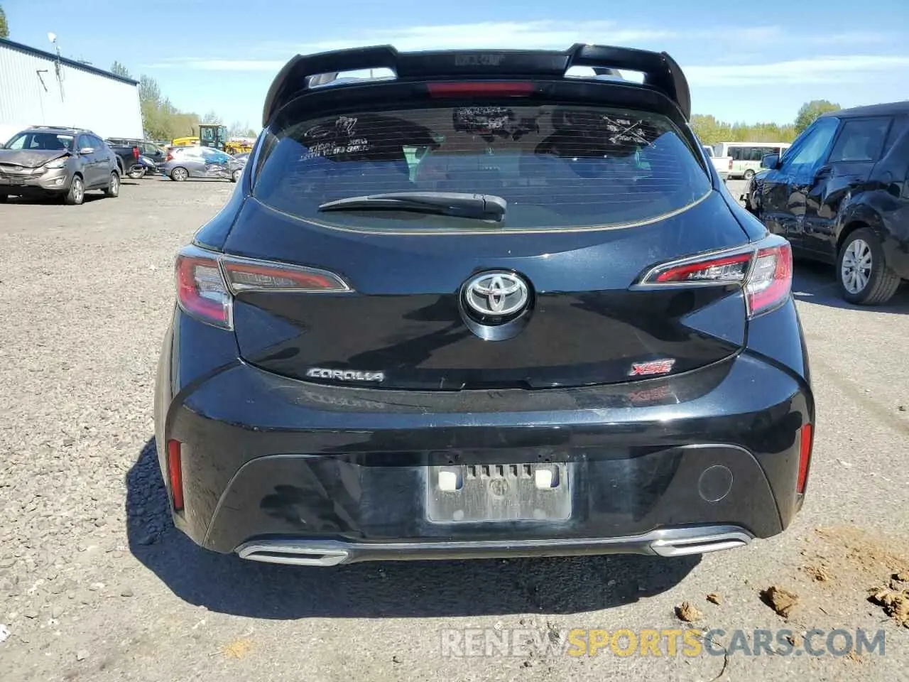 6 Photograph of a damaged car JTNC4RBE1L3096153 TOYOTA COROLLA 2020