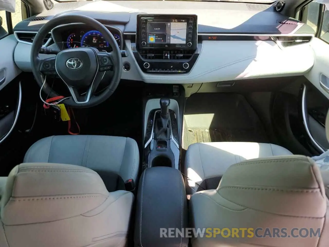 8 Photograph of a damaged car JTNC4RBE1L3096153 TOYOTA COROLLA 2020