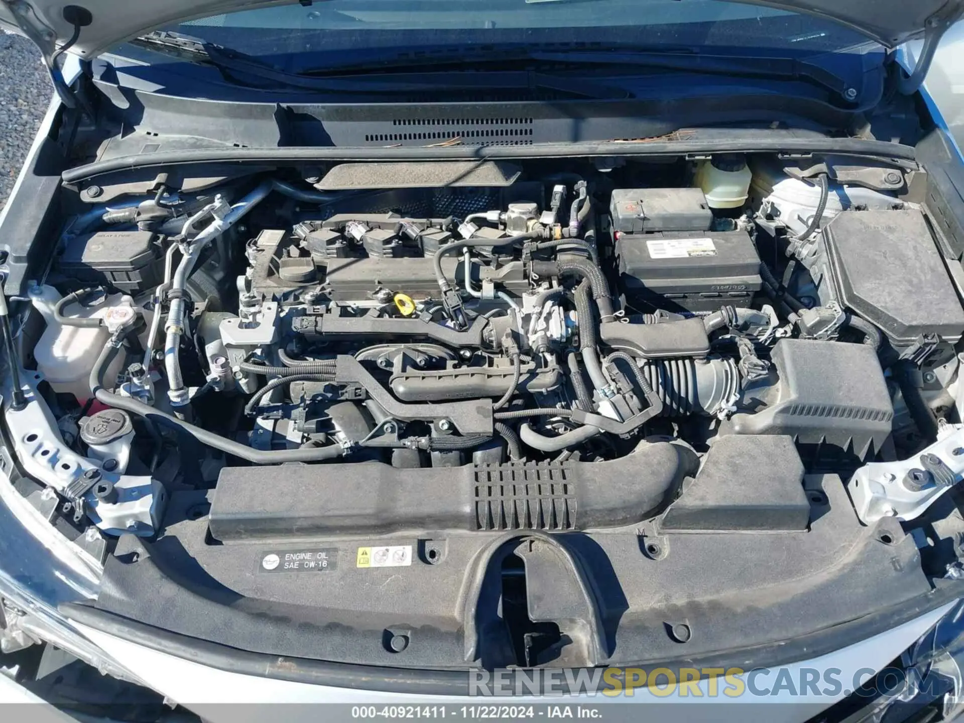 10 Photograph of a damaged car JTNC4RBE7L3085836 TOYOTA COROLLA 2020