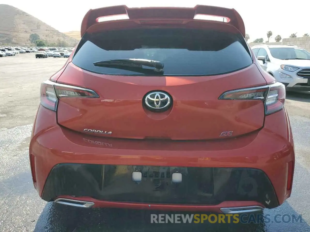 6 Photograph of a damaged car JTND4RBE0L3077808 TOYOTA COROLLA 2020
