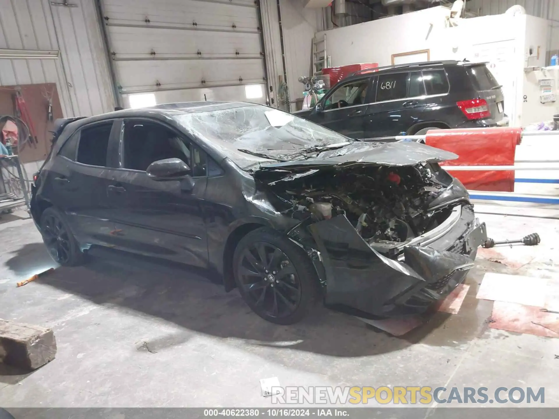1 Photograph of a damaged car JTND4RBE1L3091121 TOYOTA COROLLA 2020