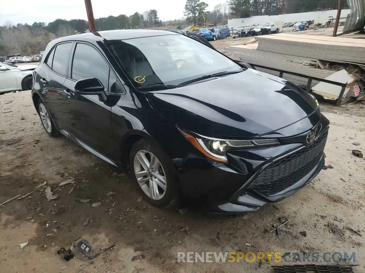 1 Photograph of a damaged car JTND4RBE2L3080046 TOYOTA COROLLA 2020