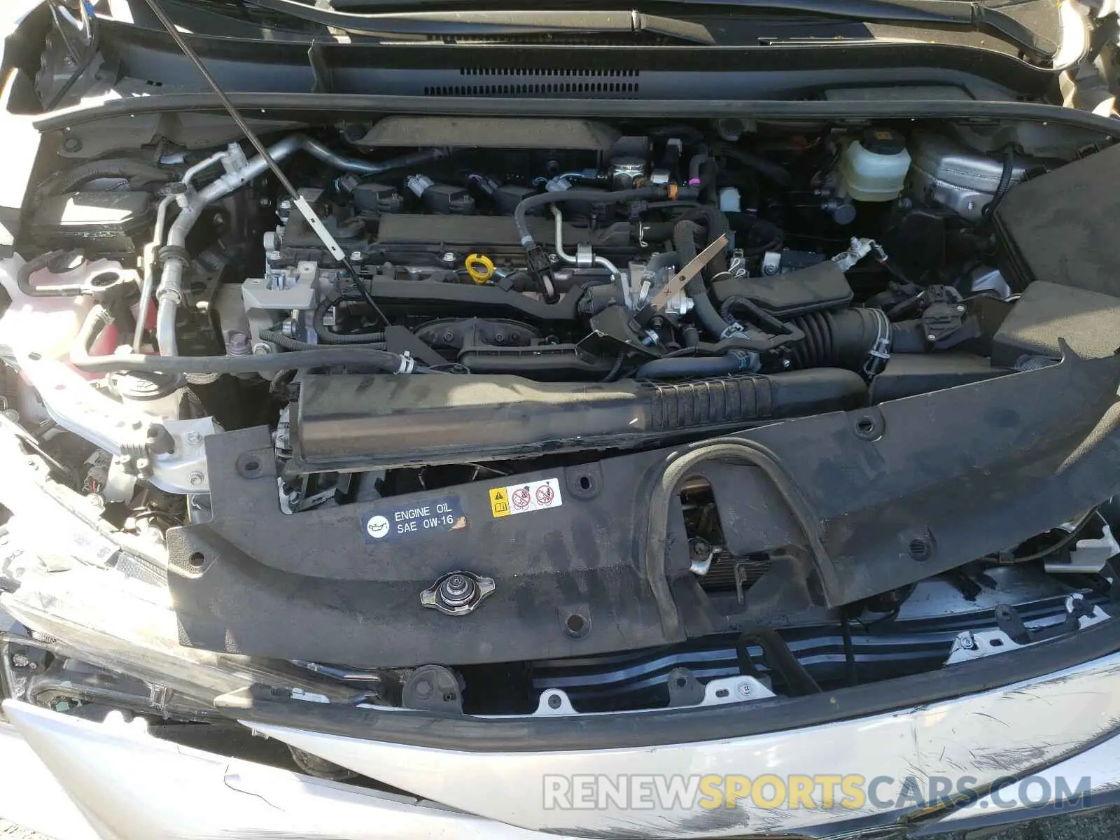7 Photograph of a damaged car JTND4RBE2L3091869 TOYOTA COROLLA 2020