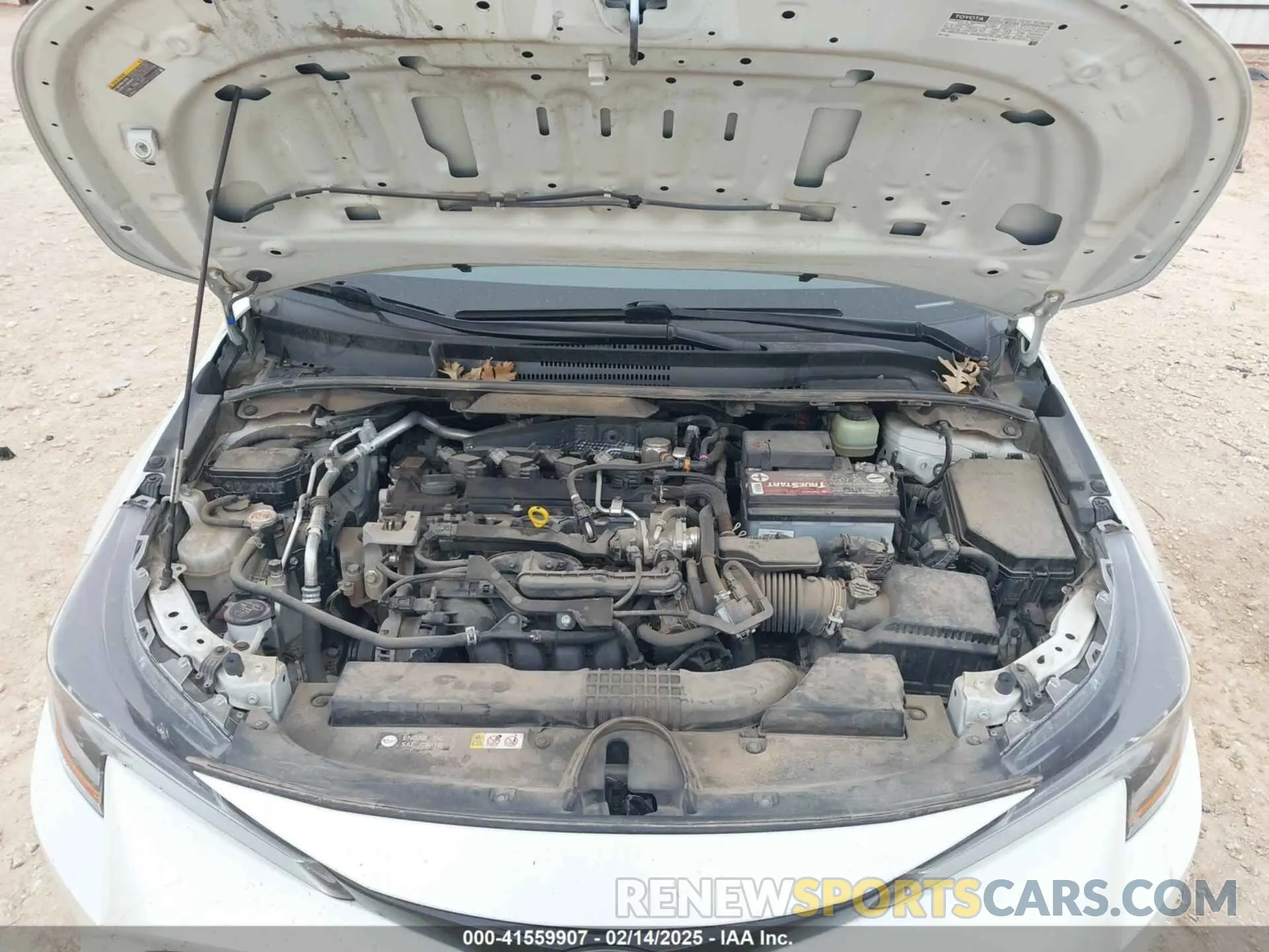 10 Фотография поврежденного автомобиля JTND4RBE2L3096103 TOYOTA COROLLA 2020