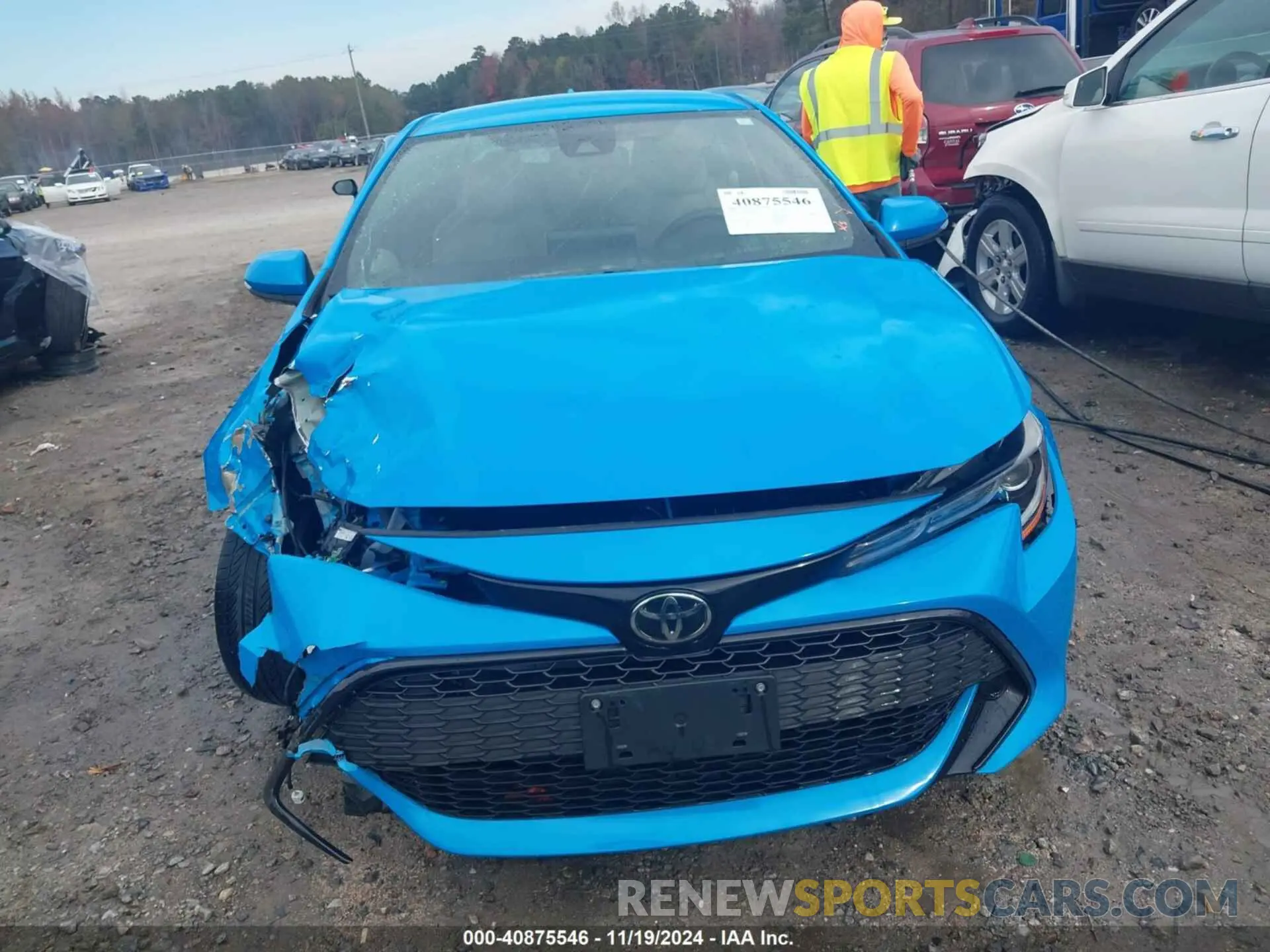 12 Photograph of a damaged car JTND4RBE2L3096179 TOYOTA COROLLA 2020