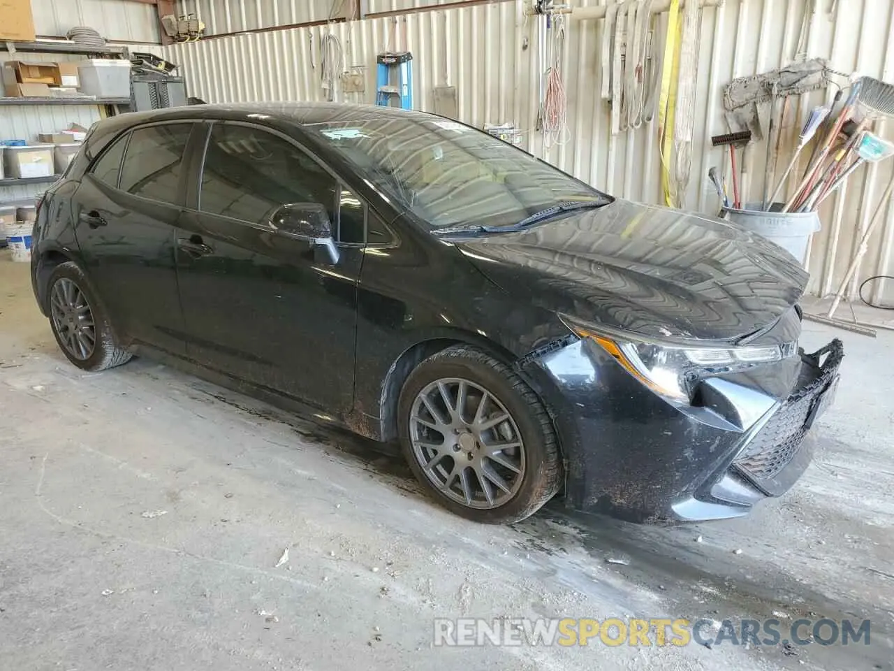4 Фотография поврежденного автомобиля JTND4RBE3L3084252 TOYOTA COROLLA 2020
