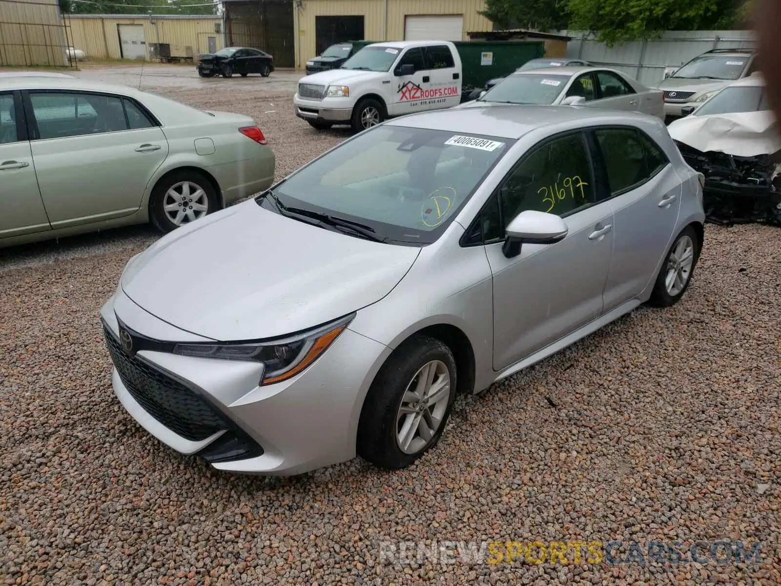 2 Photograph of a damaged car JTND4RBE3L3089418 TOYOTA COROLLA 2020