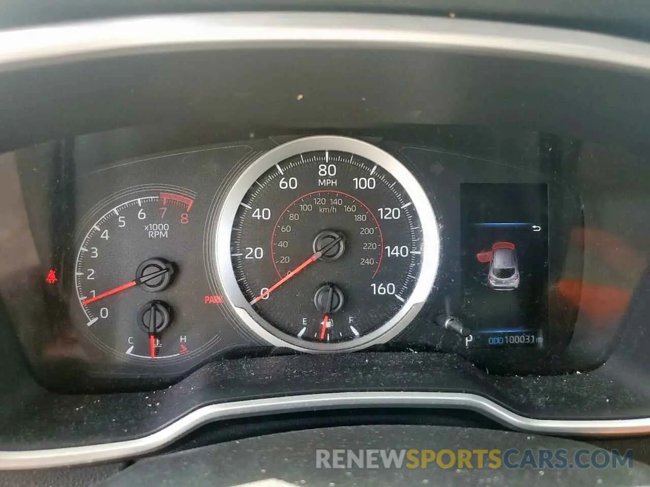 9 Фотография поврежденного автомобиля JTND4RBE4L3080565 TOYOTA COROLLA 2020