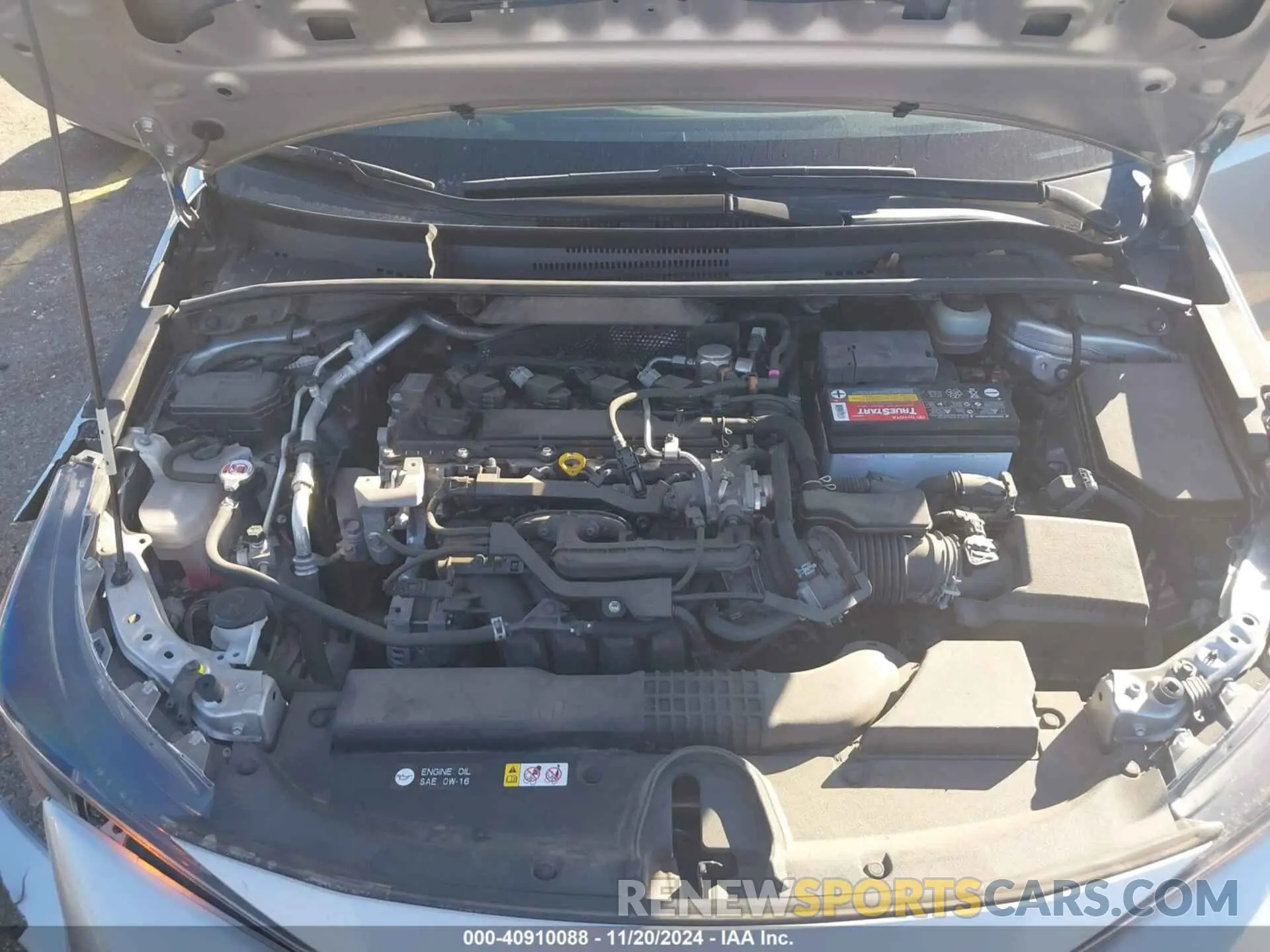 10 Фотография поврежденного автомобиля JTND4RBE5L3074709 TOYOTA COROLLA 2020