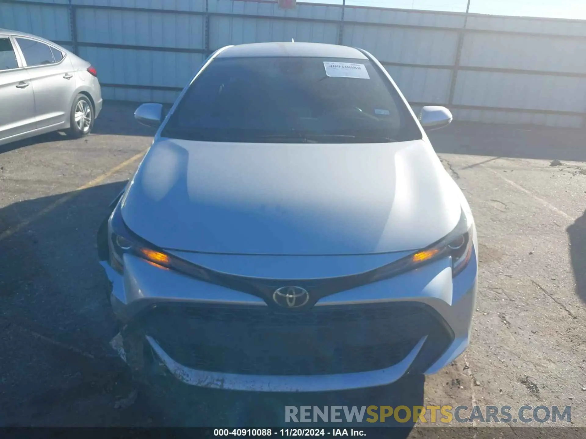 12 Фотография поврежденного автомобиля JTND4RBE5L3074709 TOYOTA COROLLA 2020