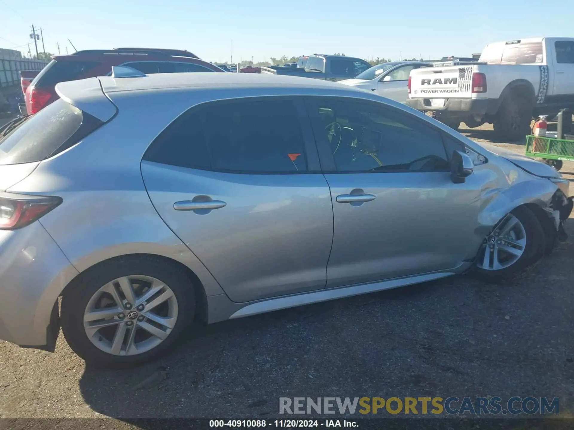 13 Фотография поврежденного автомобиля JTND4RBE5L3074709 TOYOTA COROLLA 2020