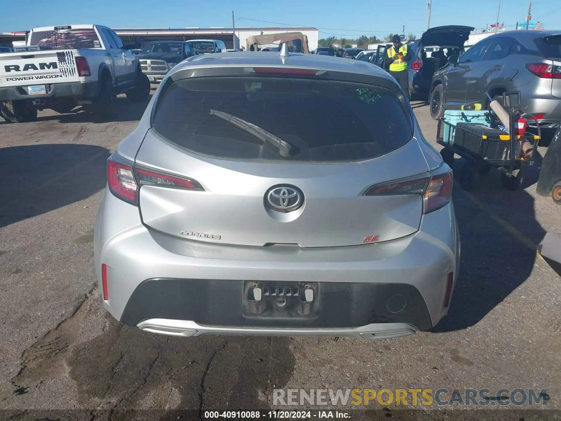 16 Фотография поврежденного автомобиля JTND4RBE5L3074709 TOYOTA COROLLA 2020