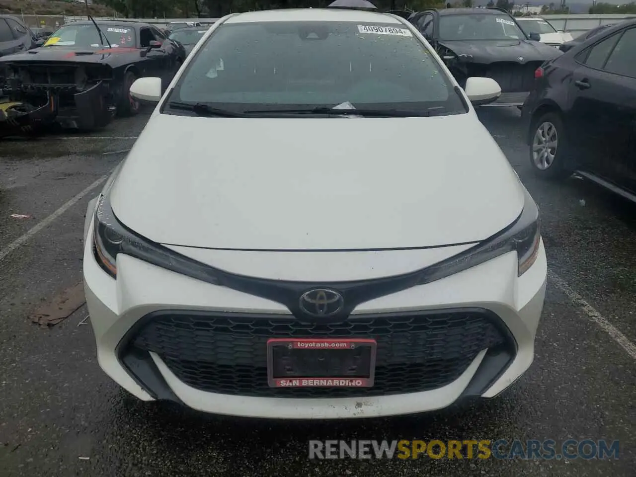 5 Photograph of a damaged car JTND4RBE5L3088884 TOYOTA COROLLA 2020