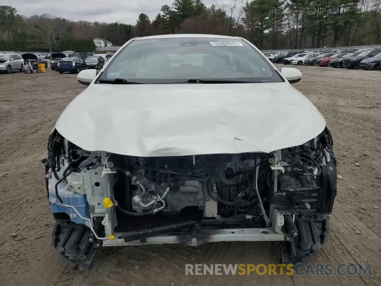5 Photograph of a damaged car JTND4RBE6L3080650 TOYOTA COROLLA 2020