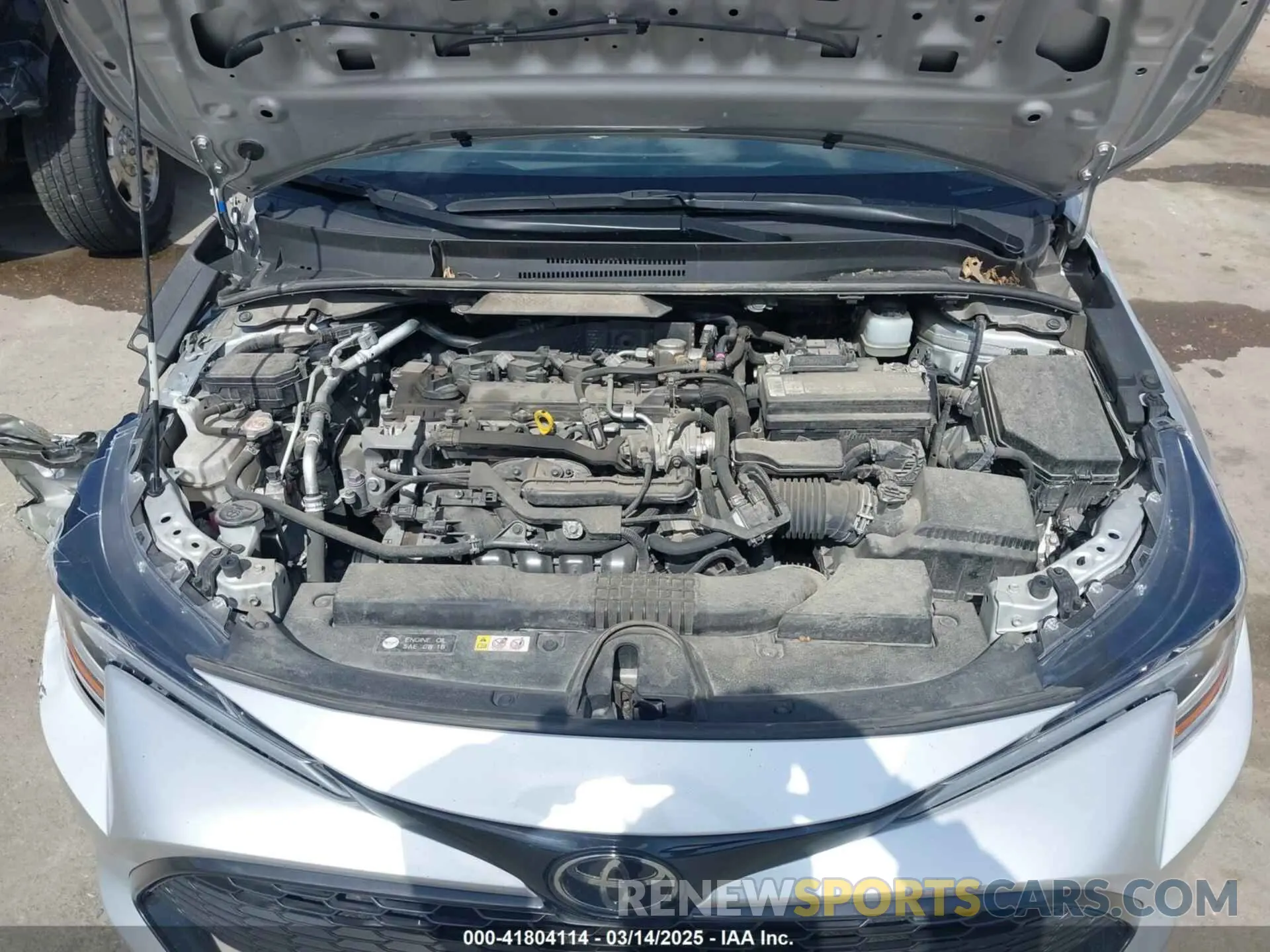 10 Photograph of a damaged car JTND4RBE6L3082916 TOYOTA COROLLA 2020