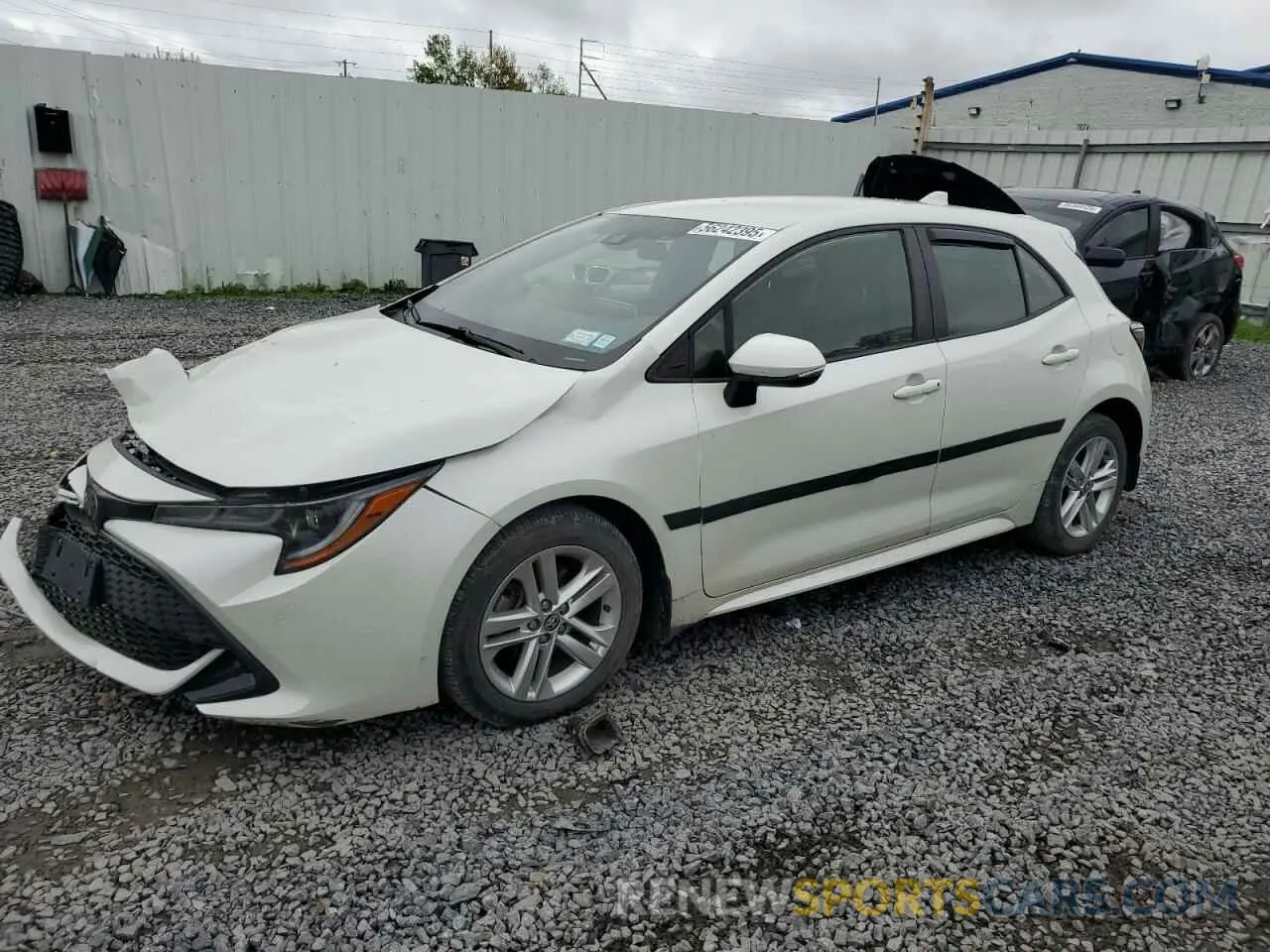 1 Фотография поврежденного автомобиля JTND4RBE6L3088702 TOYOTA COROLLA 2020