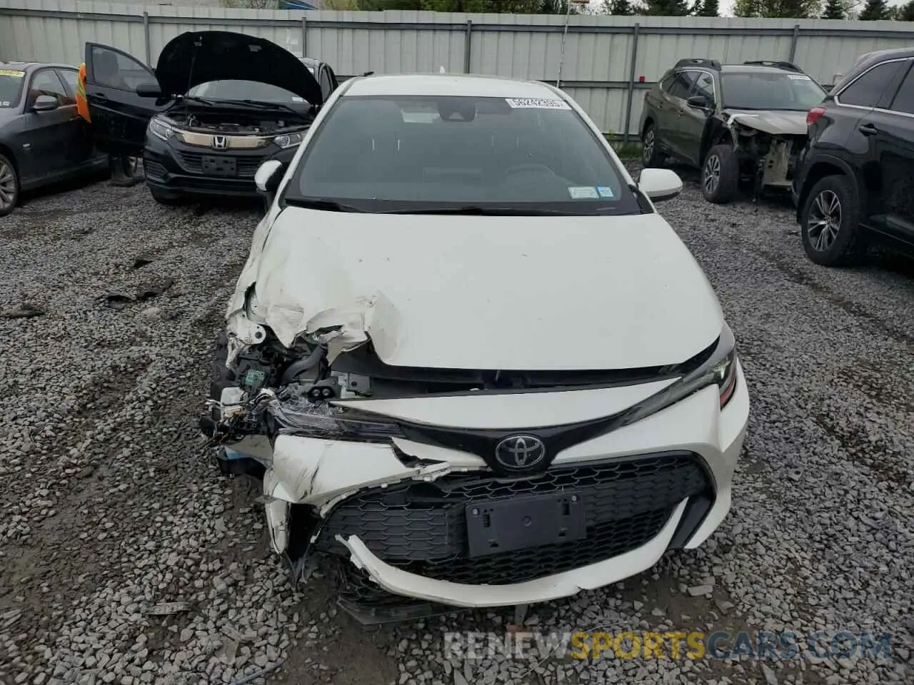 5 Фотография поврежденного автомобиля JTND4RBE6L3088702 TOYOTA COROLLA 2020