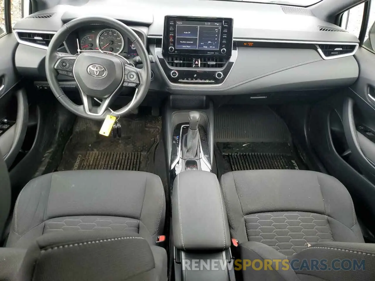 8 Фотография поврежденного автомобиля JTND4RBE6L3088702 TOYOTA COROLLA 2020
