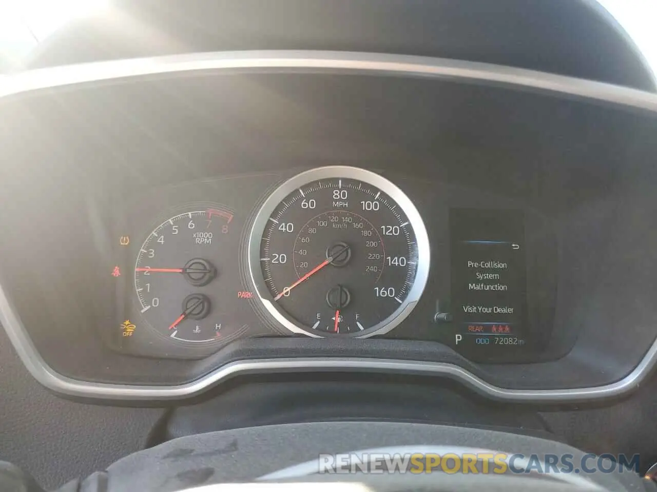 9 Фотография поврежденного автомобиля JTND4RBE7L3092936 TOYOTA COROLLA 2020