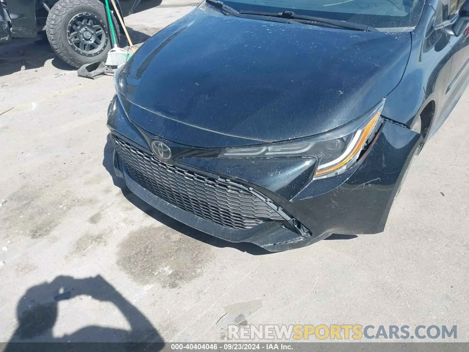 20 Photograph of a damaged car JTND4RBE7L3101926 TOYOTA COROLLA 2020