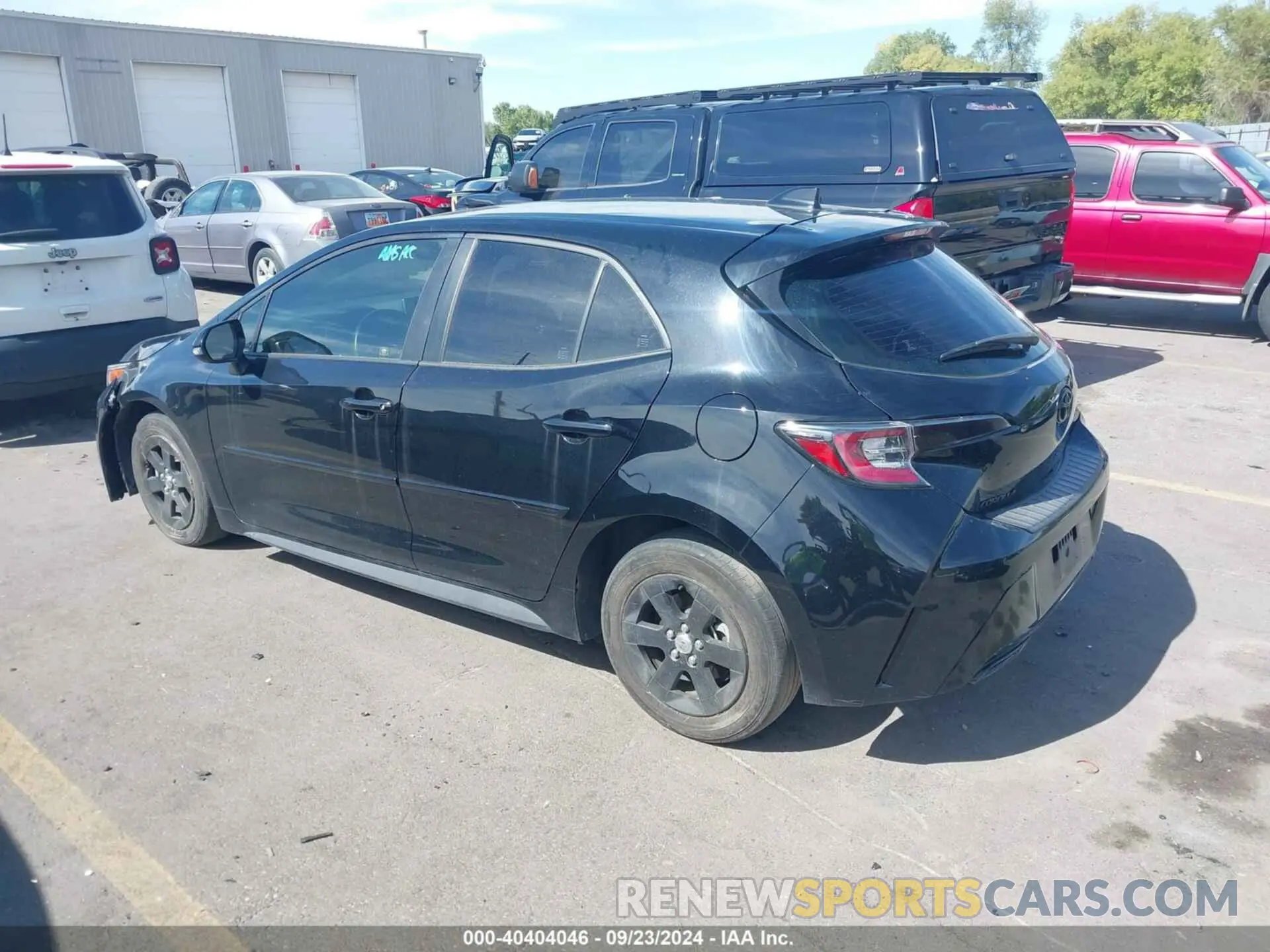 3 Photograph of a damaged car JTND4RBE7L3101926 TOYOTA COROLLA 2020