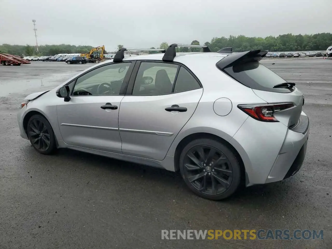 2 Photograph of a damaged car JTND4RBE8L3086868 TOYOTA COROLLA 2020