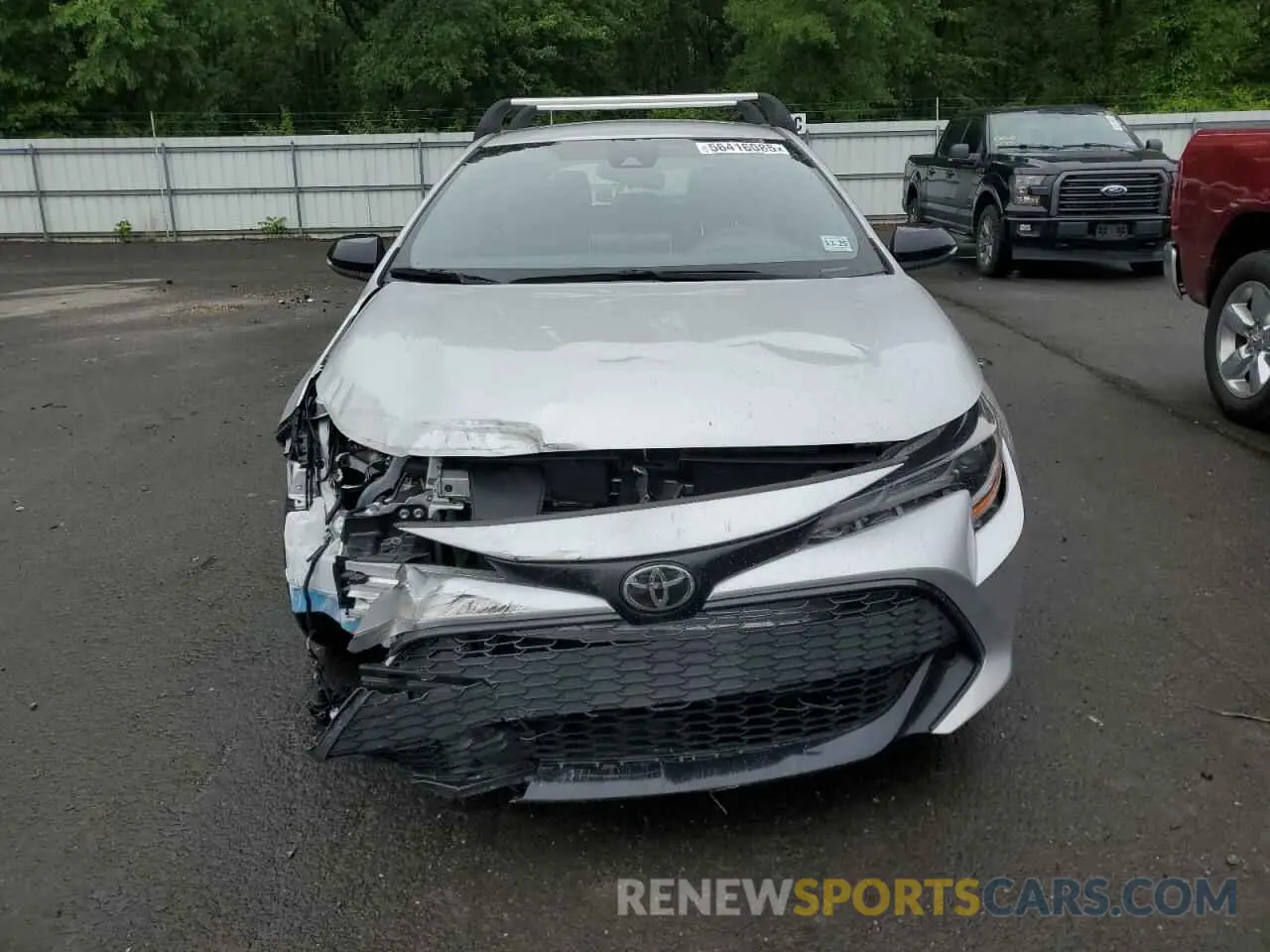 5 Photograph of a damaged car JTND4RBE8L3086868 TOYOTA COROLLA 2020