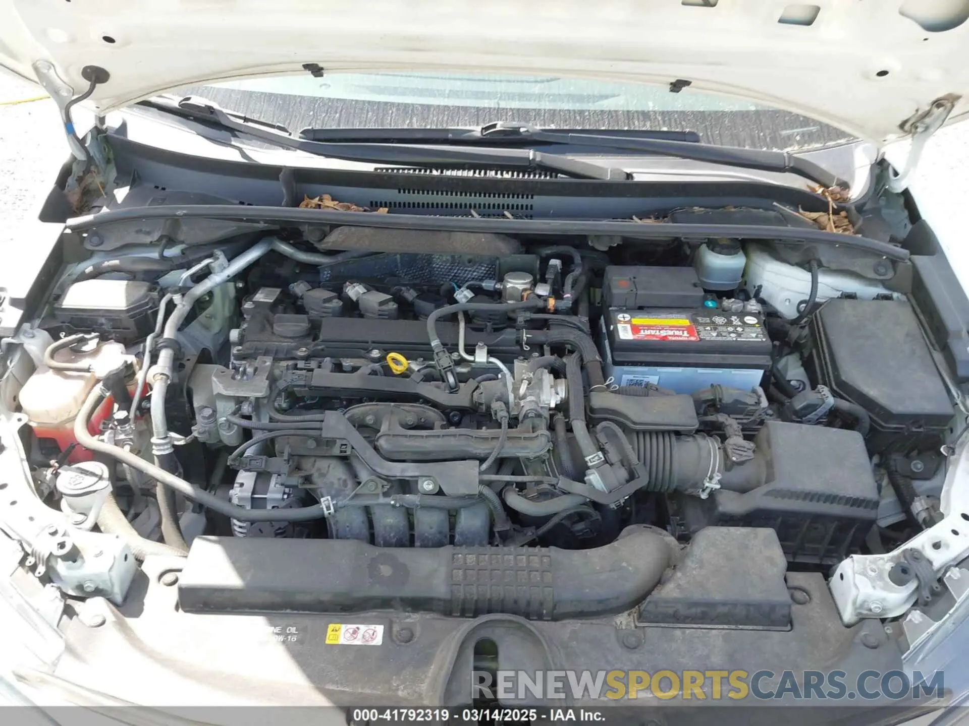 10 Фотография поврежденного автомобиля JTND4RBE8L3089351 TOYOTA COROLLA 2020