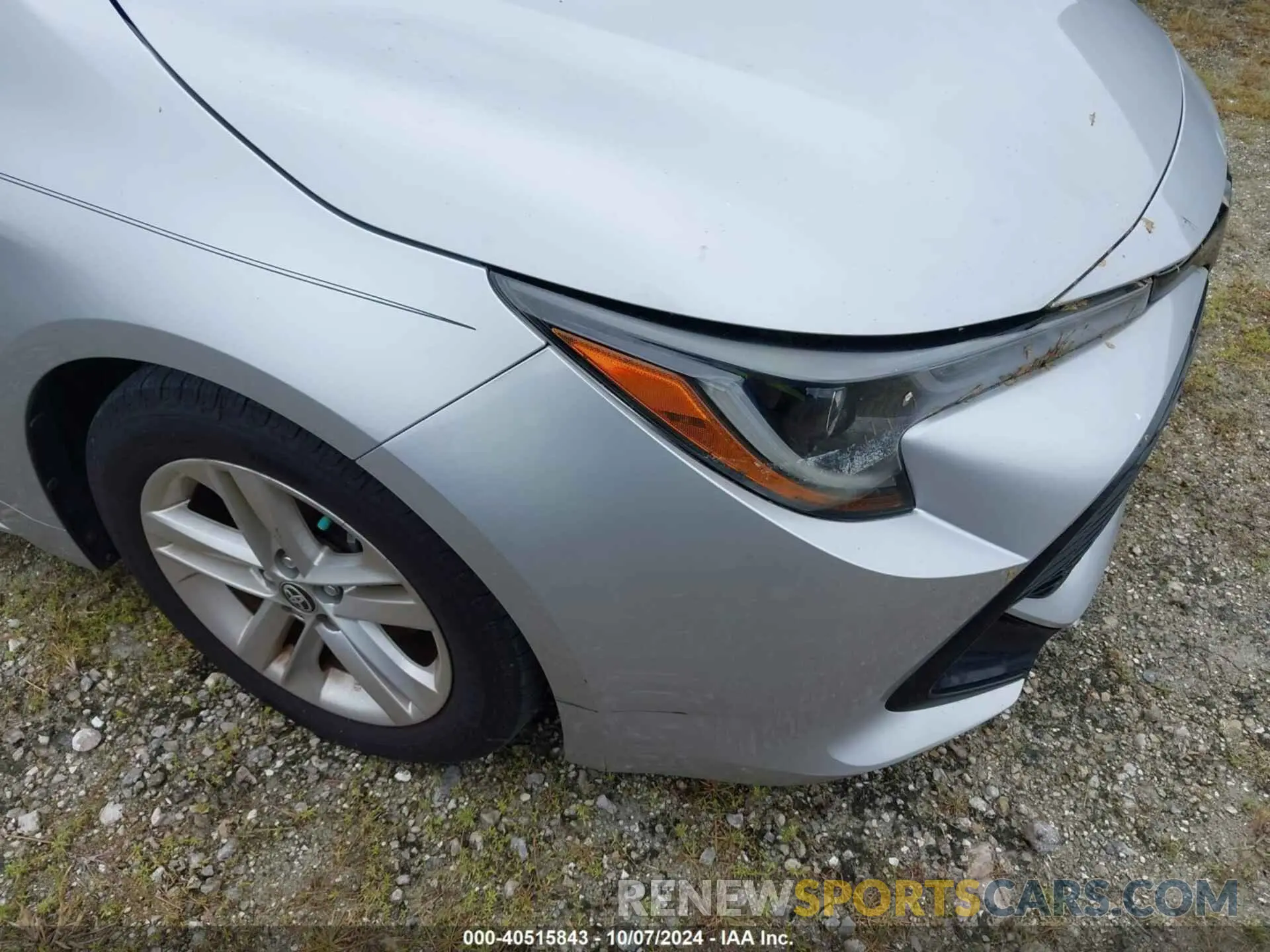 6 Photograph of a damaged car JTND4RBE8L3094792 TOYOTA COROLLA 2020