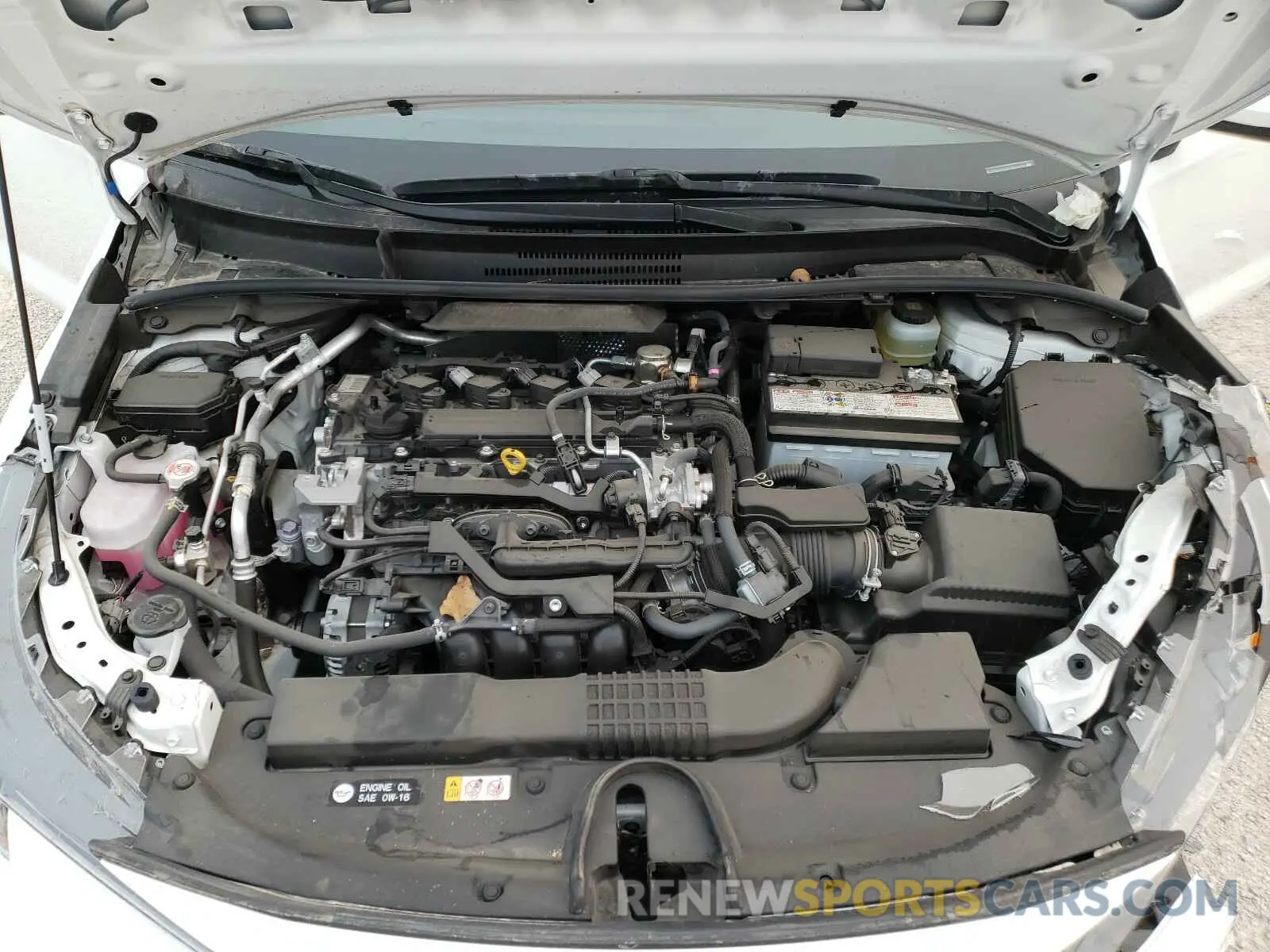 7 Photograph of a damaged car JTND4RBE8L3104222 TOYOTA COROLLA 2020