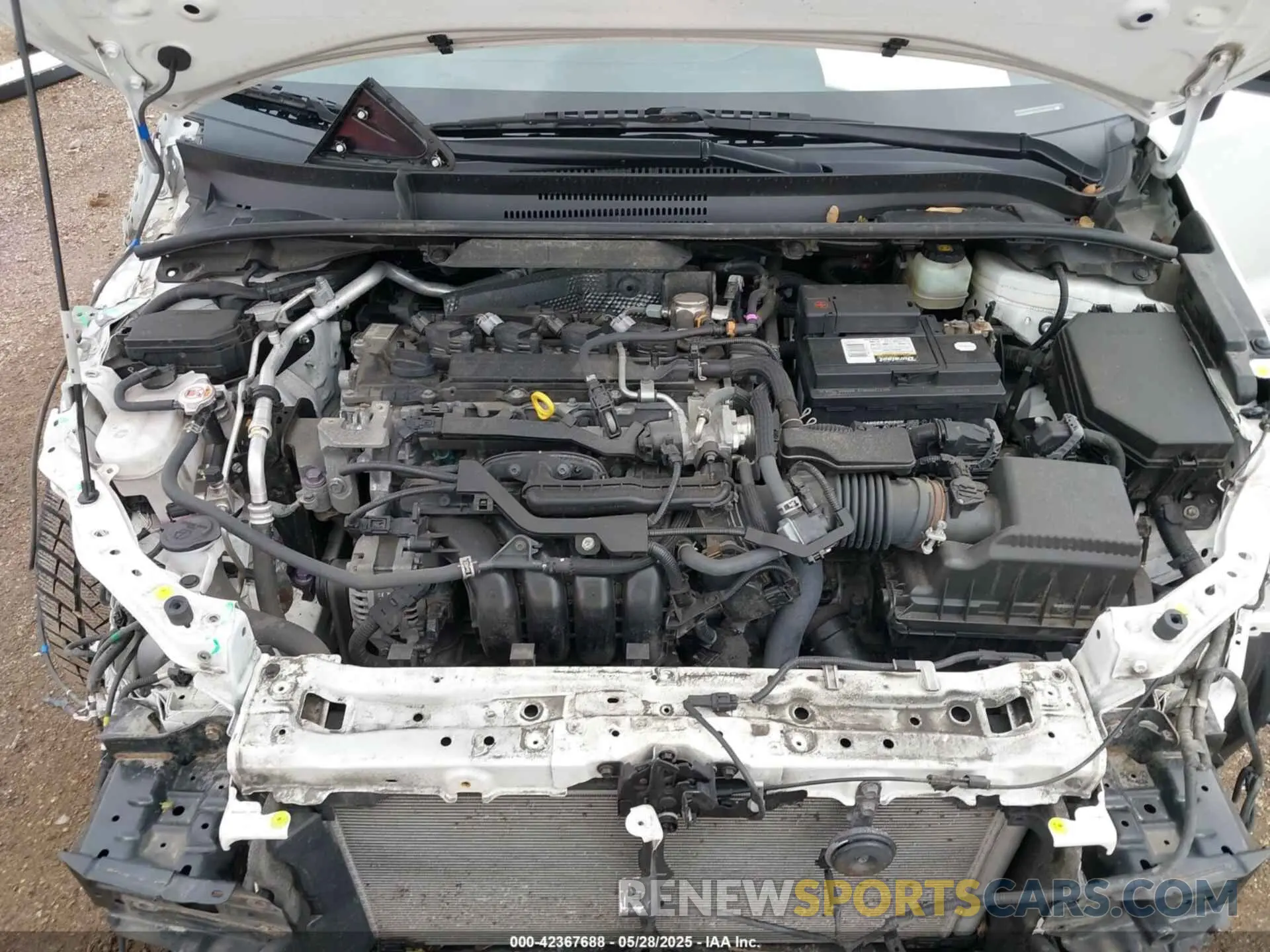 10 Photograph of a damaged car JTND4RBE9L3078052 TOYOTA COROLLA 2020