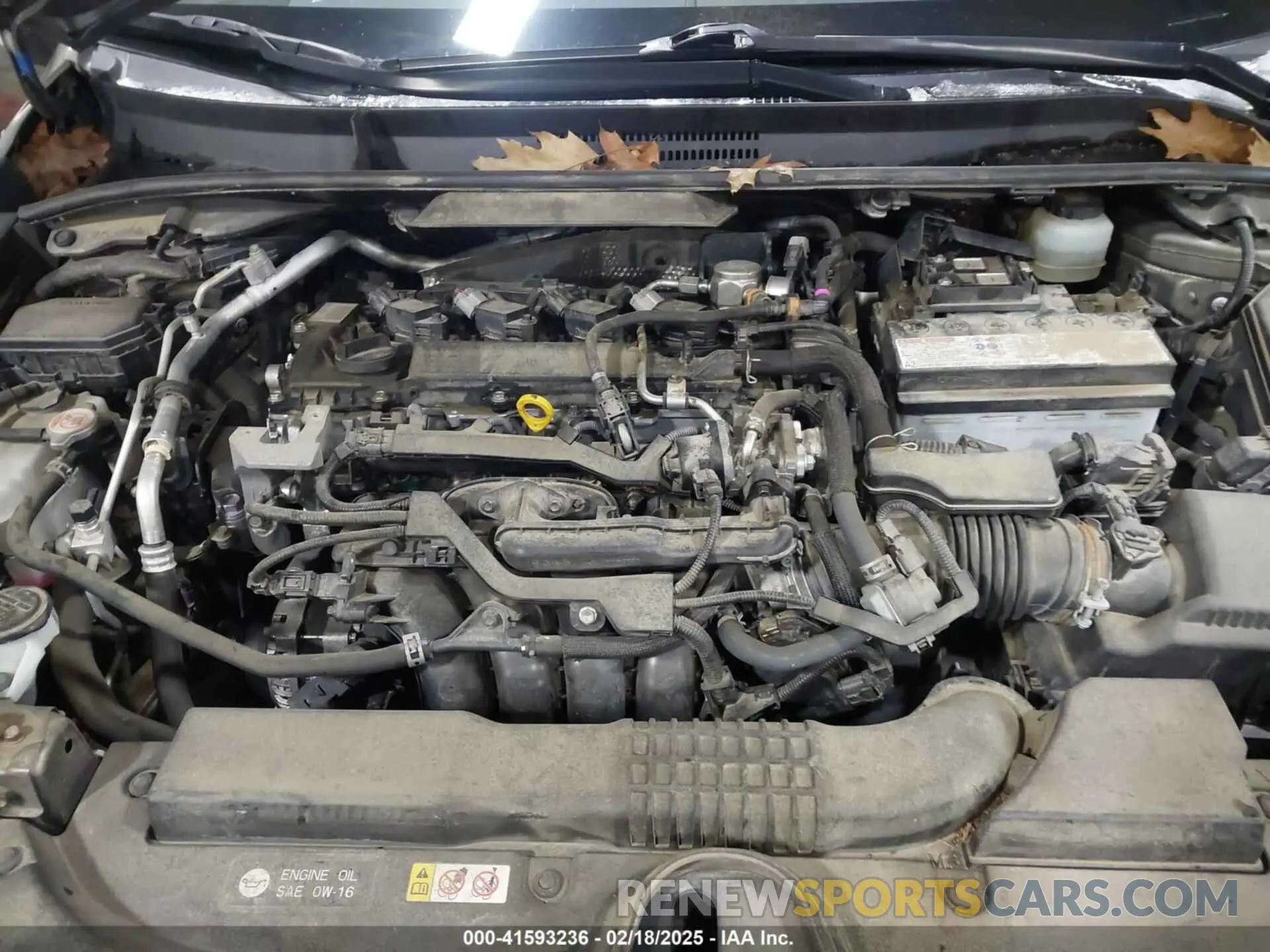10 Photograph of a damaged car JTND4RBE9L3095272 TOYOTA COROLLA 2020