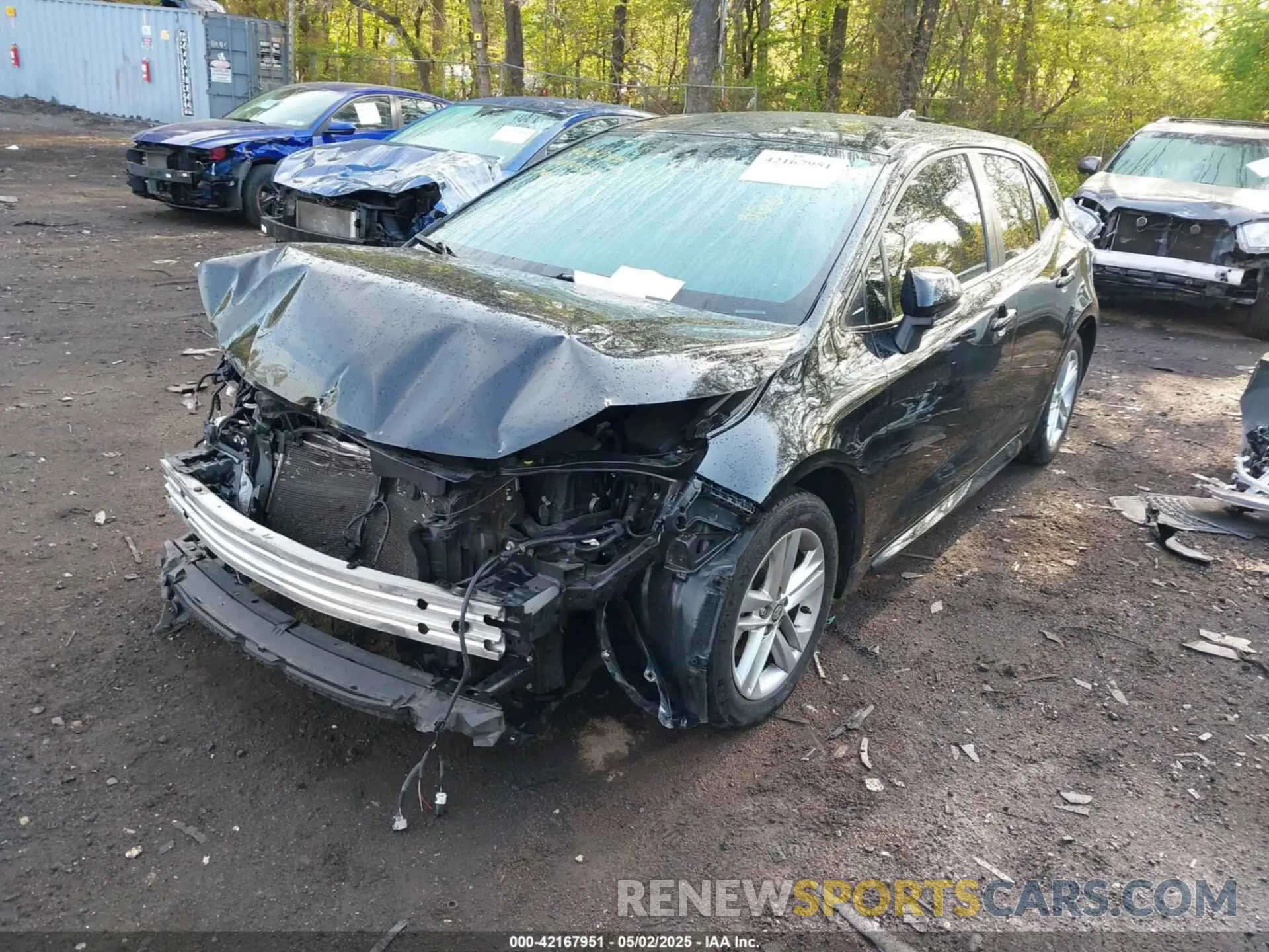 2 Photograph of a damaged car JTND4RBEXL3081977 TOYOTA COROLLA 2020