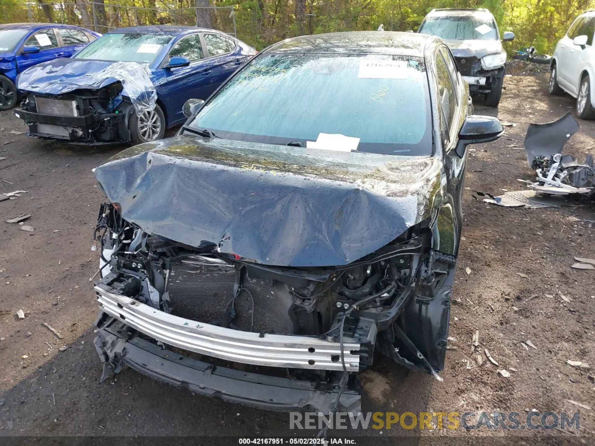 6 Photograph of a damaged car JTND4RBEXL3081977 TOYOTA COROLLA 2020