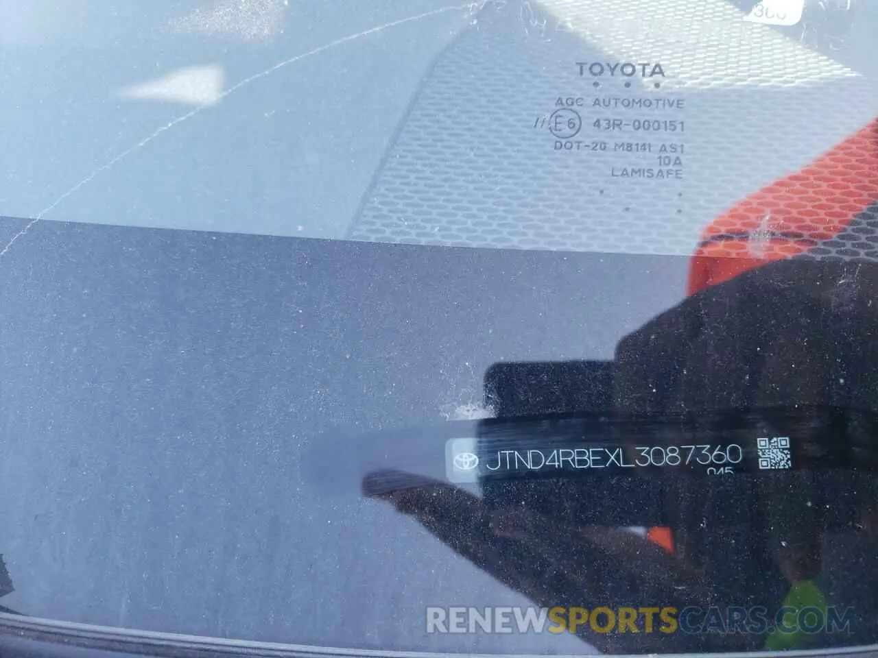 14 Photograph of a damaged car JTND4RBEXL3087360 TOYOTA COROLLA 2020