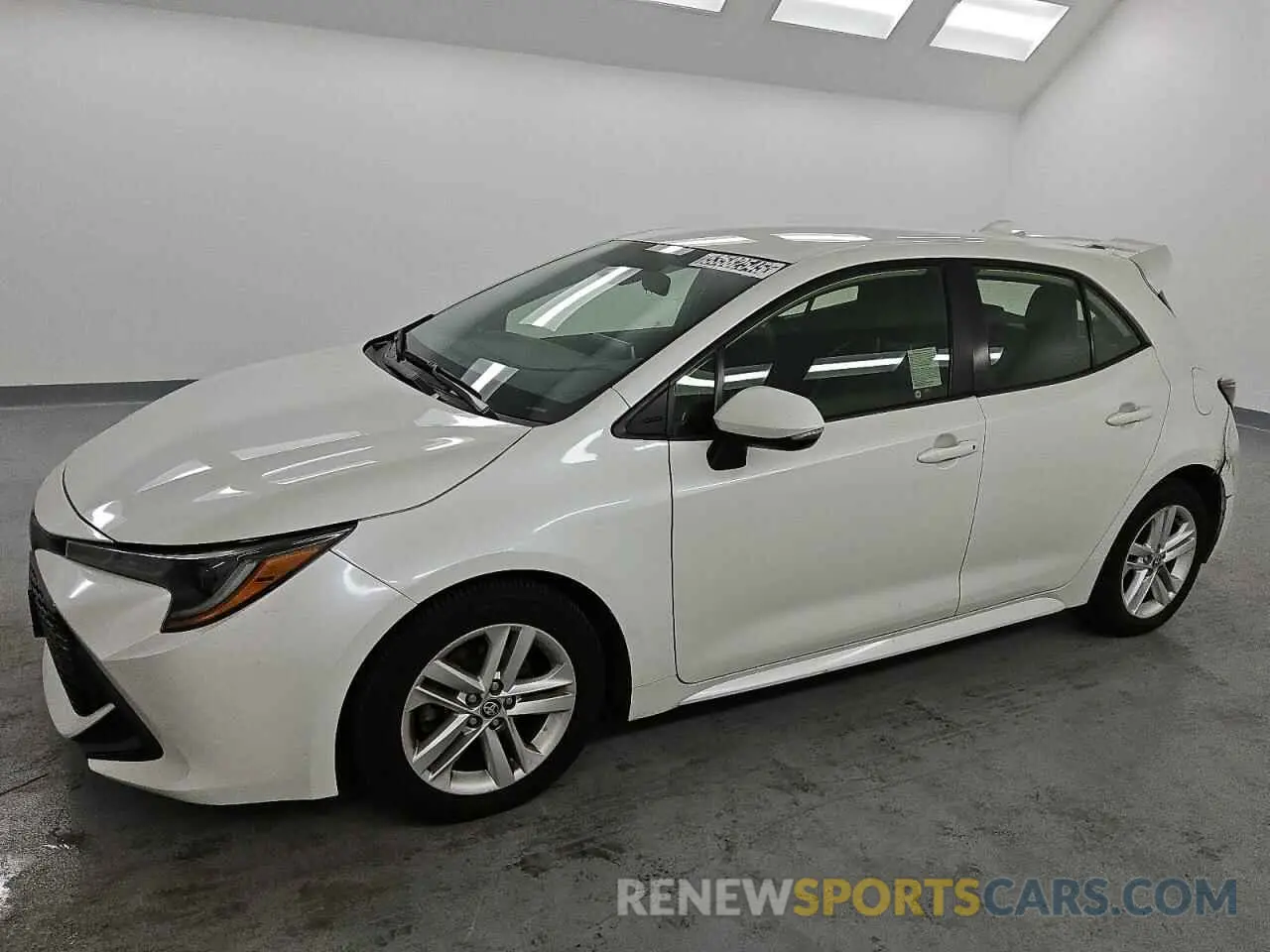 1 Photograph of a damaged car JTND4RBEXL3090520 TOYOTA COROLLA 2020