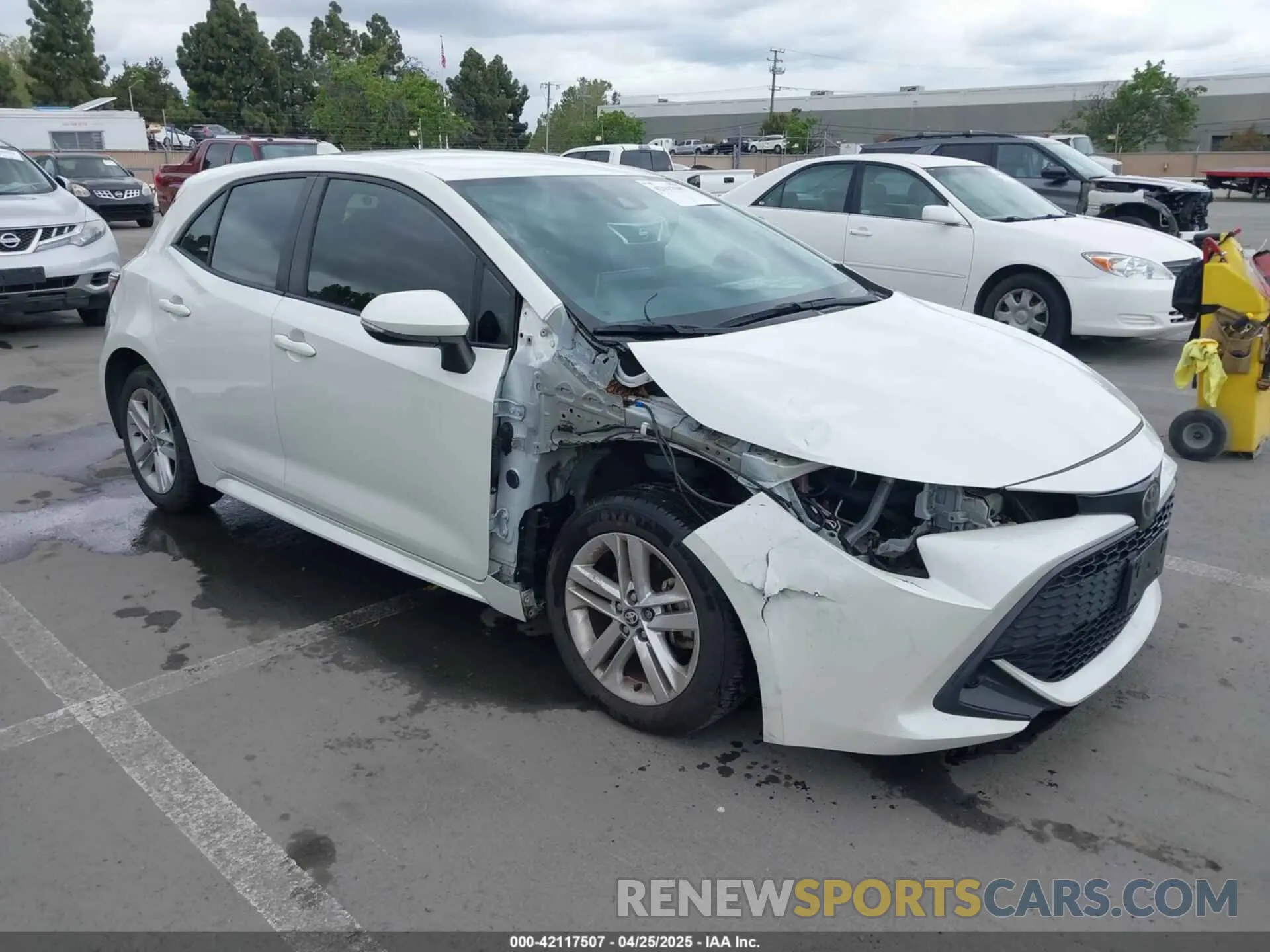 1 Фотография поврежденного автомобиля JTND4RBEXL3094907 TOYOTA COROLLA 2020