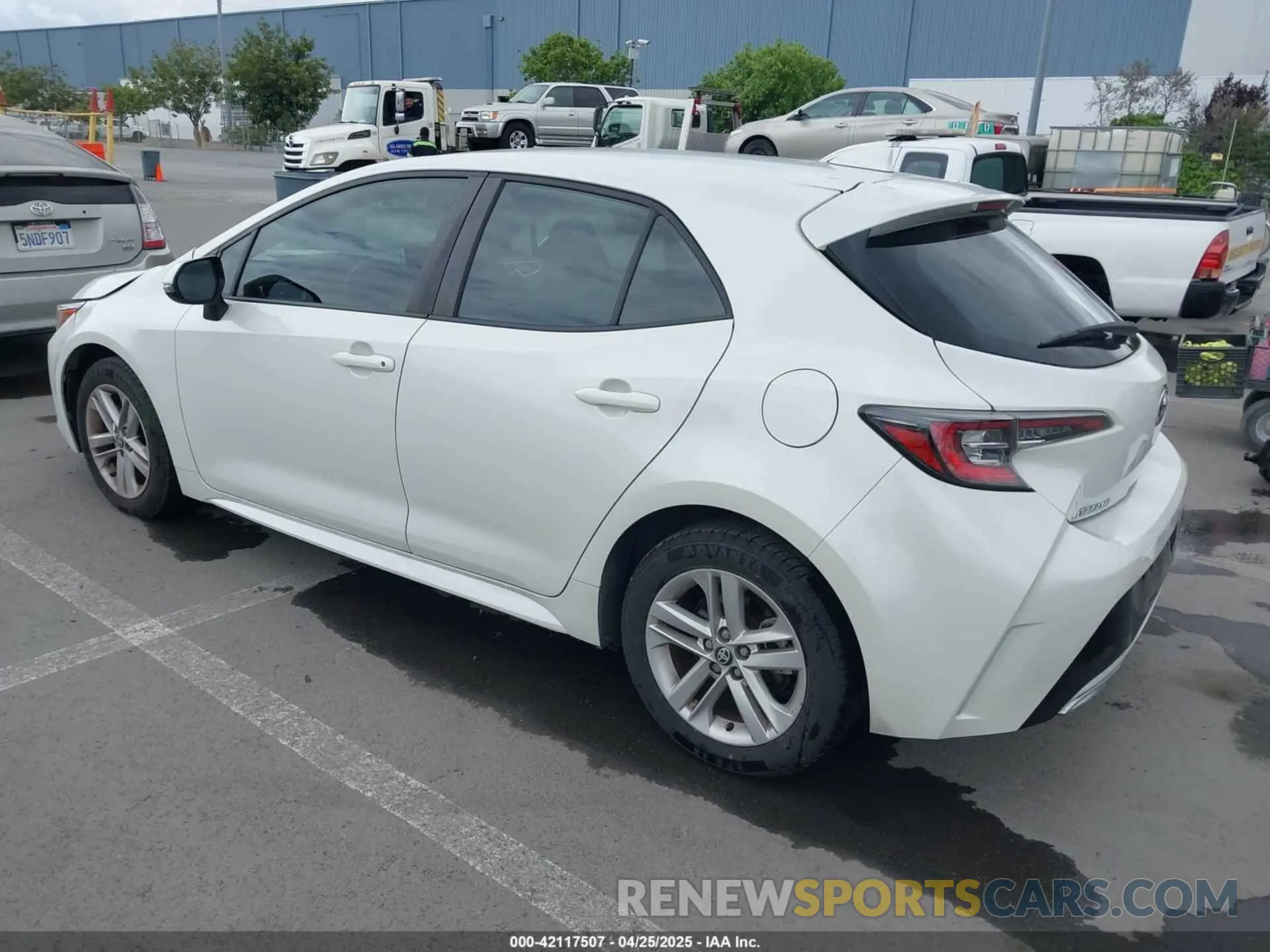 3 Фотография поврежденного автомобиля JTND4RBEXL3094907 TOYOTA COROLLA 2020