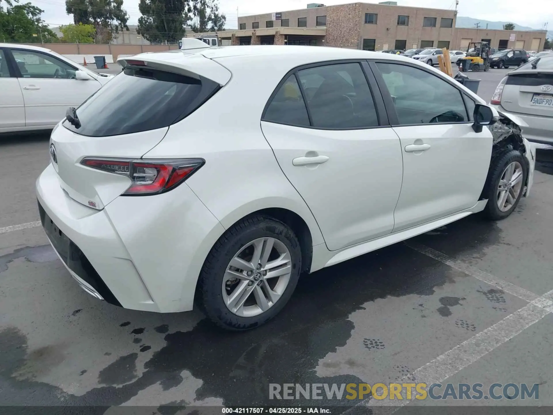 4 Фотография поврежденного автомобиля JTND4RBEXL3094907 TOYOTA COROLLA 2020
