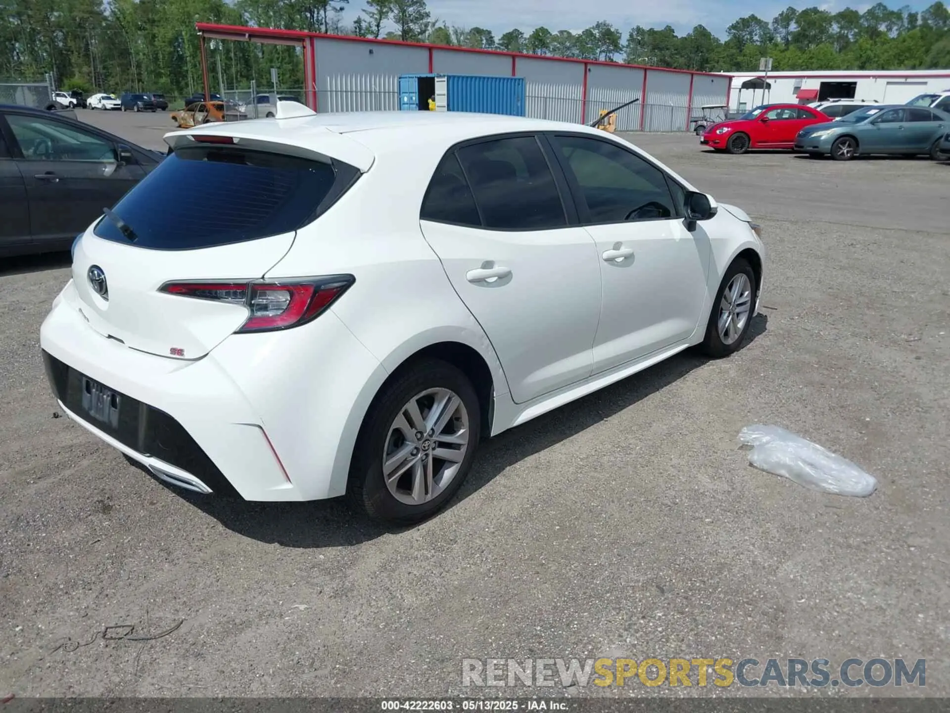 4 Фотография поврежденного автомобиля JTND4RBEXL3104335 TOYOTA COROLLA 2020