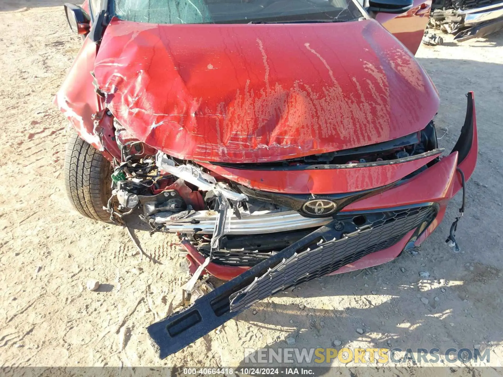 6 Photograph of a damaged car JTND4RBEXL3104593 TOYOTA COROLLA 2020
