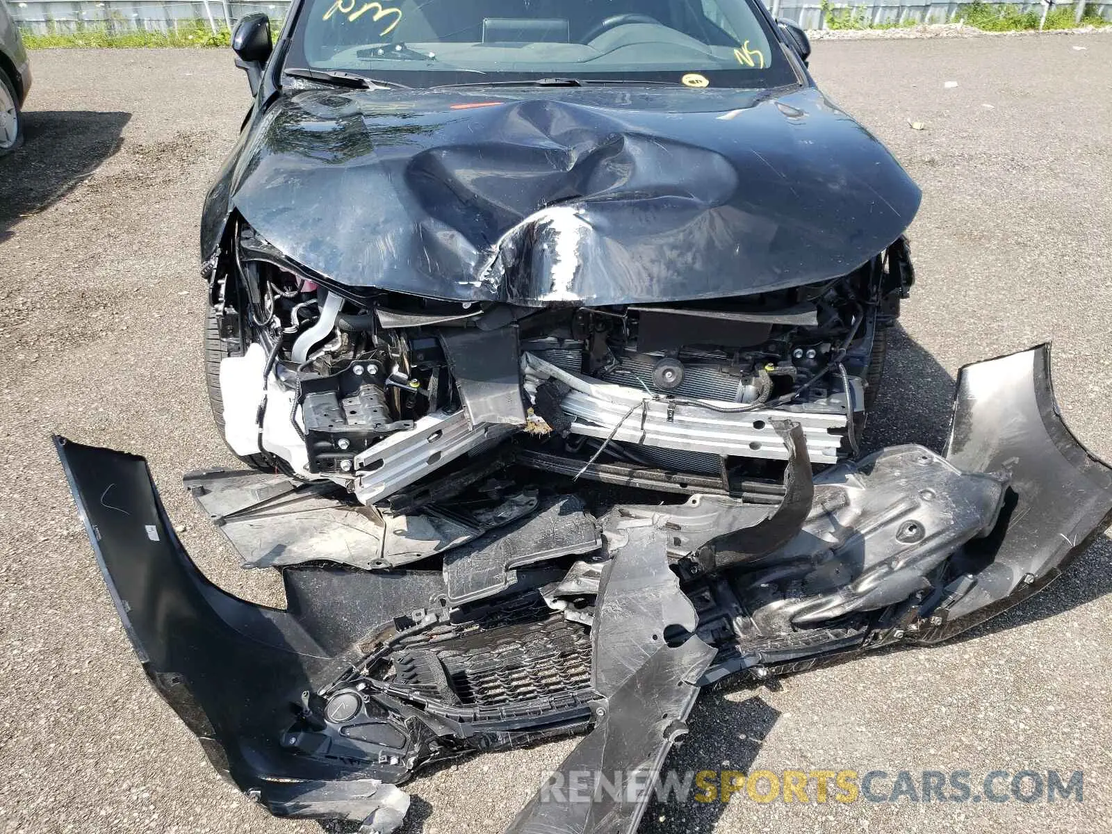 9 Фотография поврежденного автомобиля JTNK4RBE2L3087831 TOYOTA COROLLA 2020