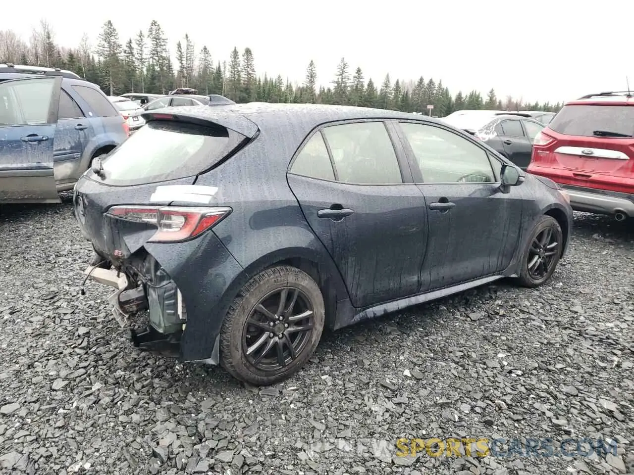 3 Фотография поврежденного автомобиля JTNK4RBE9L3088183 TOYOTA COROLLA 2020