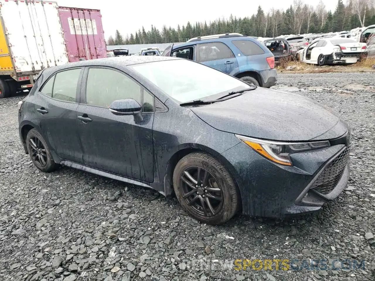 4 Фотография поврежденного автомобиля JTNK4RBE9L3088183 TOYOTA COROLLA 2020