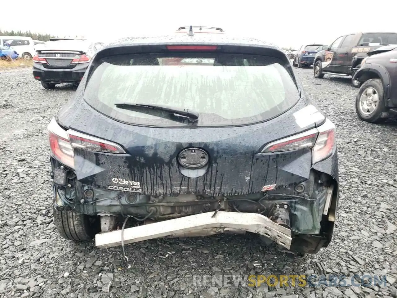 6 Фотография поврежденного автомобиля JTNK4RBE9L3088183 TOYOTA COROLLA 2020