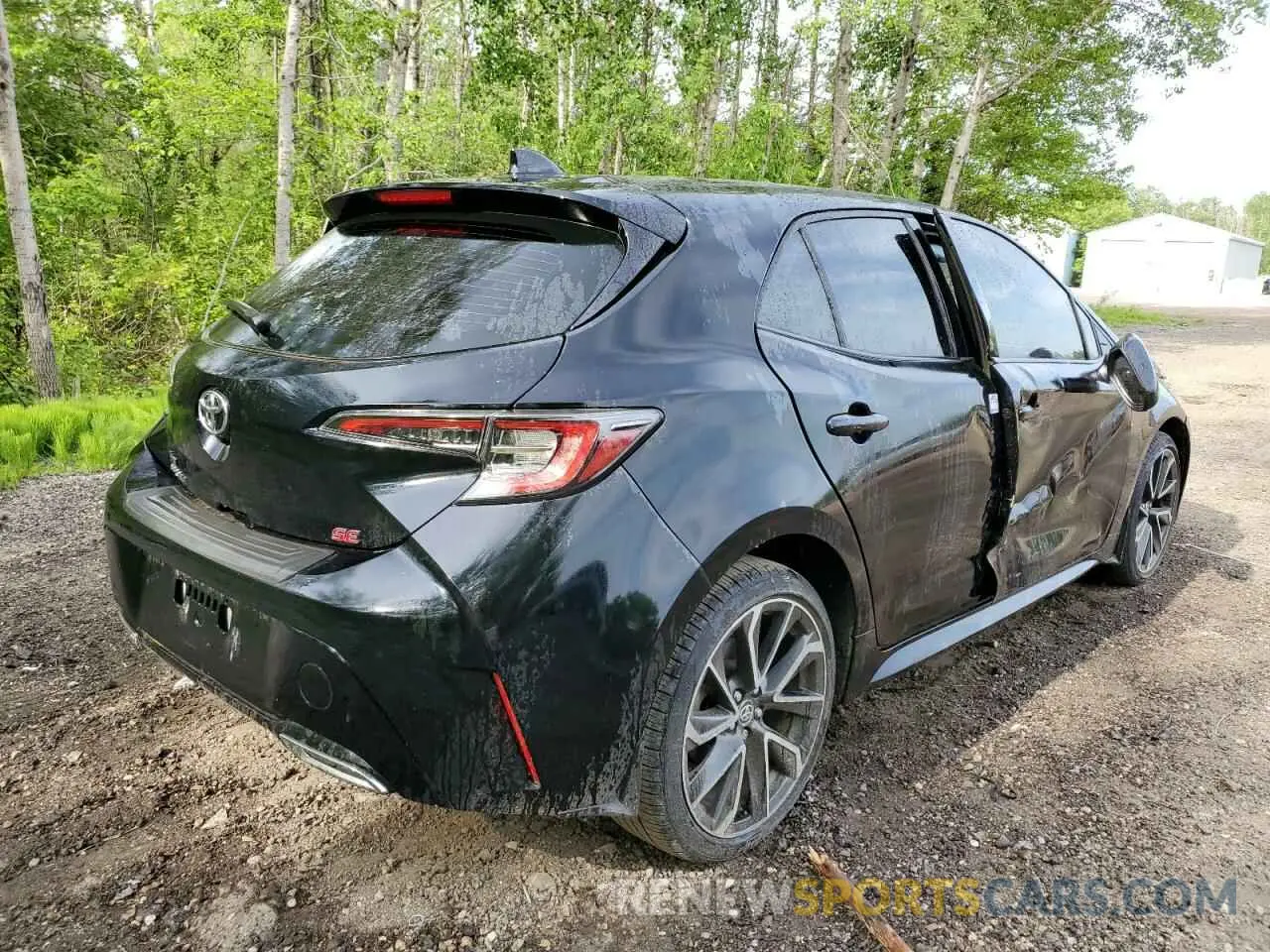 3 Фотография поврежденного автомобиля JTNK4RBEXL3100857 TOYOTA COROLLA 2020